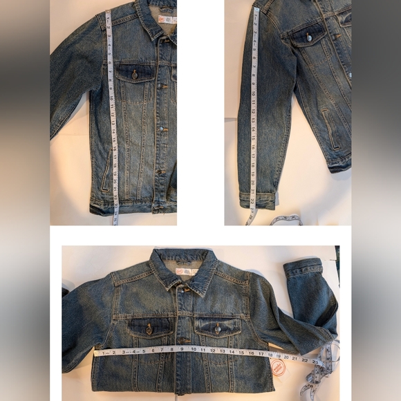 ⭐ Wonder Nation Kids Denim Jacket. New With Tags - Picture 5 of 6